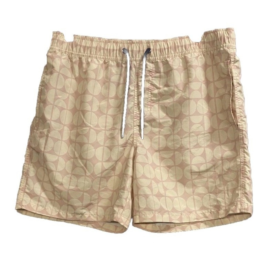 Coast Swim Trunks Shorts Mens Large Multicolor Printed Mesh Lined Swimwear